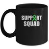 Family Lymphoma Liver Awareness Green Ribbon Support Squad Mug | siriusteestore