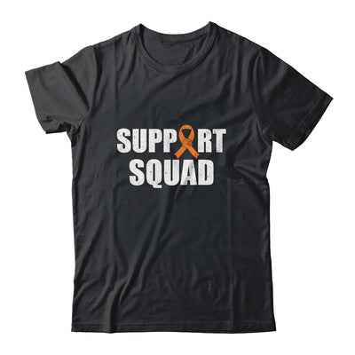 Family MS Leukemia Awareness Orange Ribbon Support Squad Shirt & Hoodie | siriusteestore