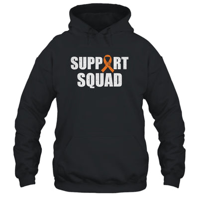 Family MS Leukemia Awareness Orange Ribbon Support Squad Shirt & Hoodie | siriusteestore