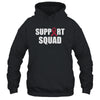 Family Multiple Myeloma Awareness Burgundy Ribbon Support Squad Shirt & Hoodie | siriusteestore