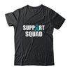 Family Ovarian Cancer Awareness Teal Ribbon Support Squad Shirt & Hoodie | siriusteestore