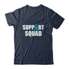Family Ovarian Cancer Awareness Teal Ribbon Support Squad Shirt & Hoodie | siriusteestore