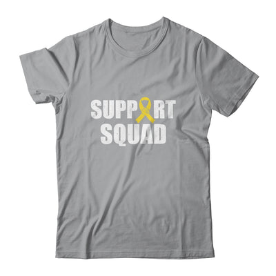 Family Sarcoma Awareness Yellow Ribbon Support Squad Shirt & Hoodie | siriusteestore