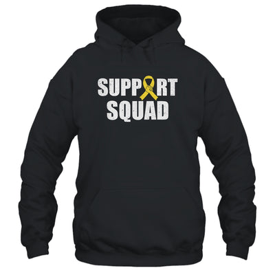 Family Sarcoma Awareness Yellow Ribbon Support Squad Shirt & Hoodie | siriusteestore