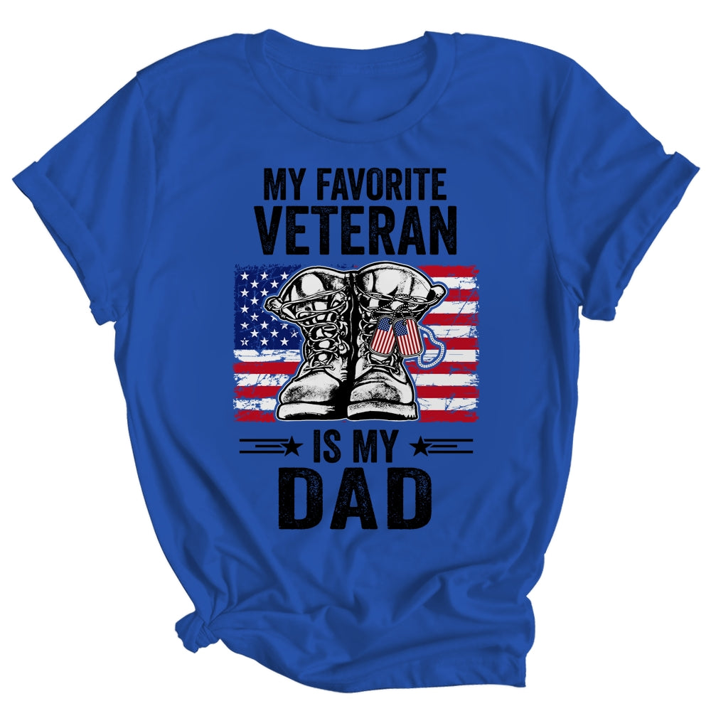 Father Veterans Day My Favorite Veteran Is My Dad Shirt & Hoodie | siriusteestore