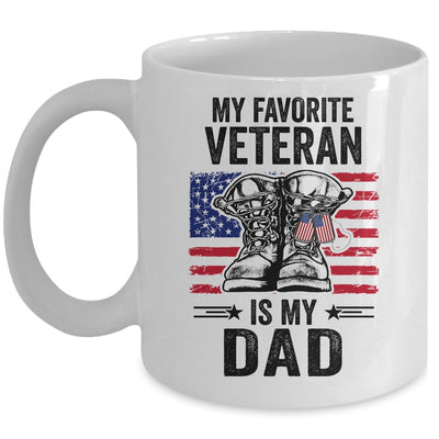 Father Veterans Day My Favorite Veteran Is My Dad Mug | siriusteestore