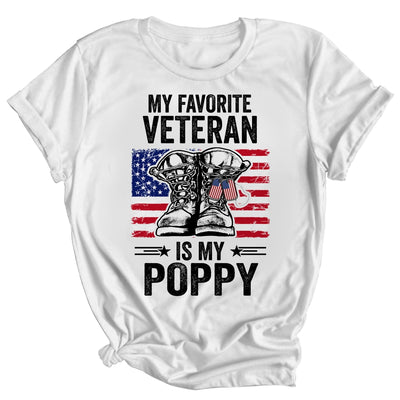 Father Veterans Day My Favorite Veteran Is My Poppy Shirt & Hoodie | siriusteestore