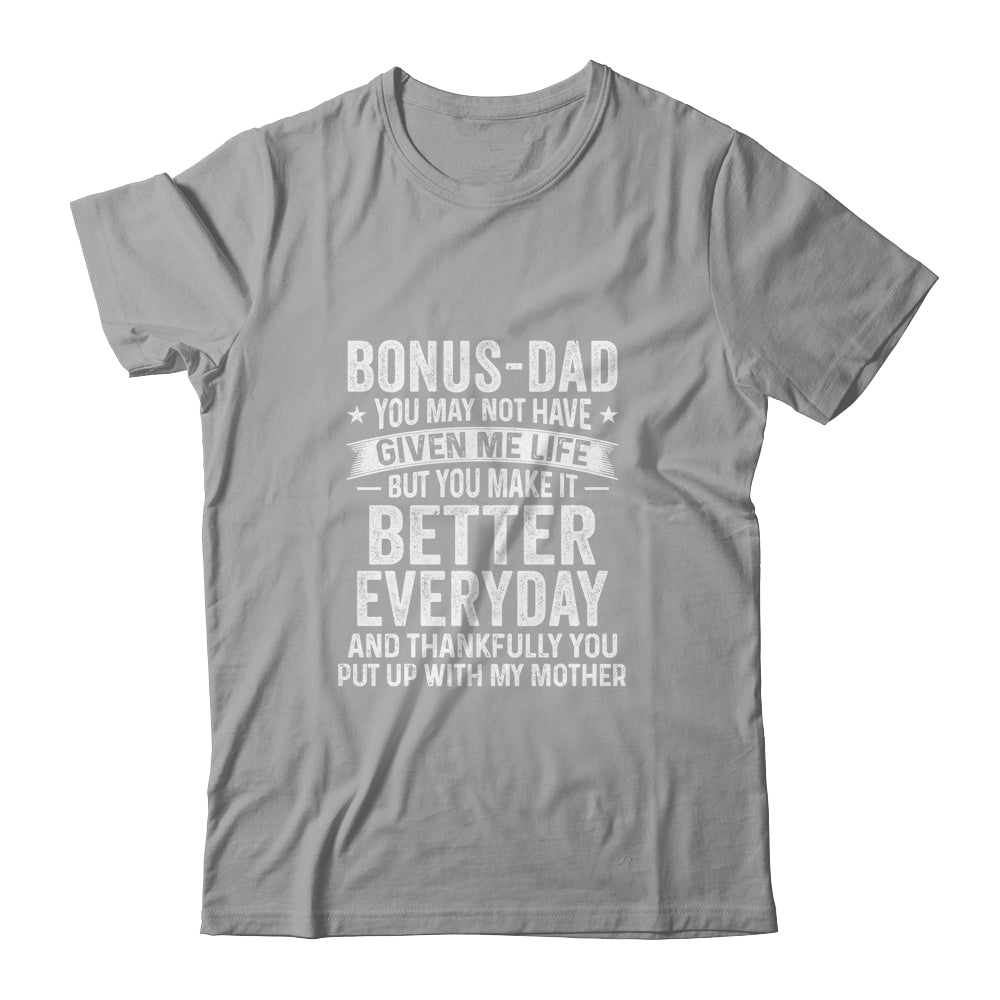 Fathers Day Bonus Dad Matching Son Daughter Shirt & Hoodie | siriusteestore