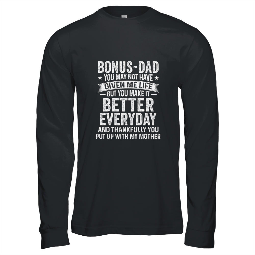 Fathers Day Bonus Dad Matching Son Daughter Shirt & Hoodie | siriusteestore