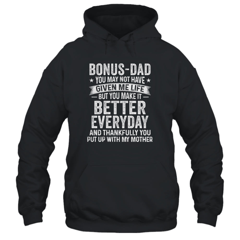 Fathers Day Bonus Dad Matching Son Daughter Shirt & Hoodie | siriusteestore