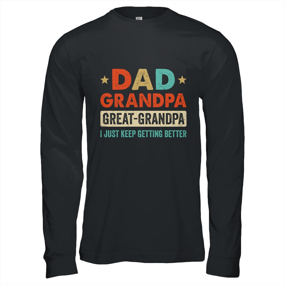 Fathers Day From Grandkids Dad Grandpa Great Grandpa Shirt & Hoodie | siriusteestore