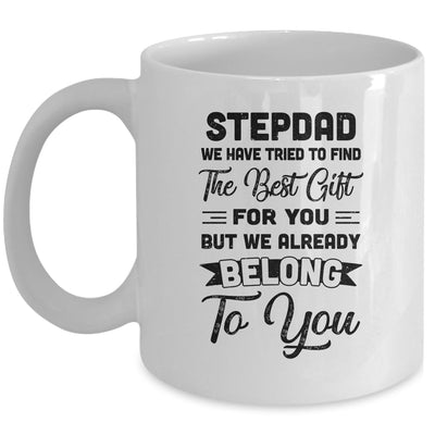 Fathers Day Stepdad From Daughter Son Wife For Bonus Dad Mug | siriusteestore