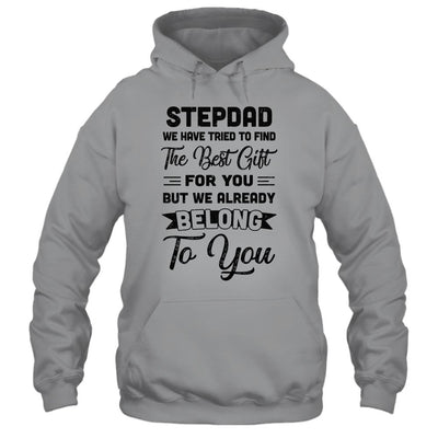 Fathers Day Stepdad From Daughter Son Wife For Bonus Dad Shirt & Hoodie | Siriustee.com