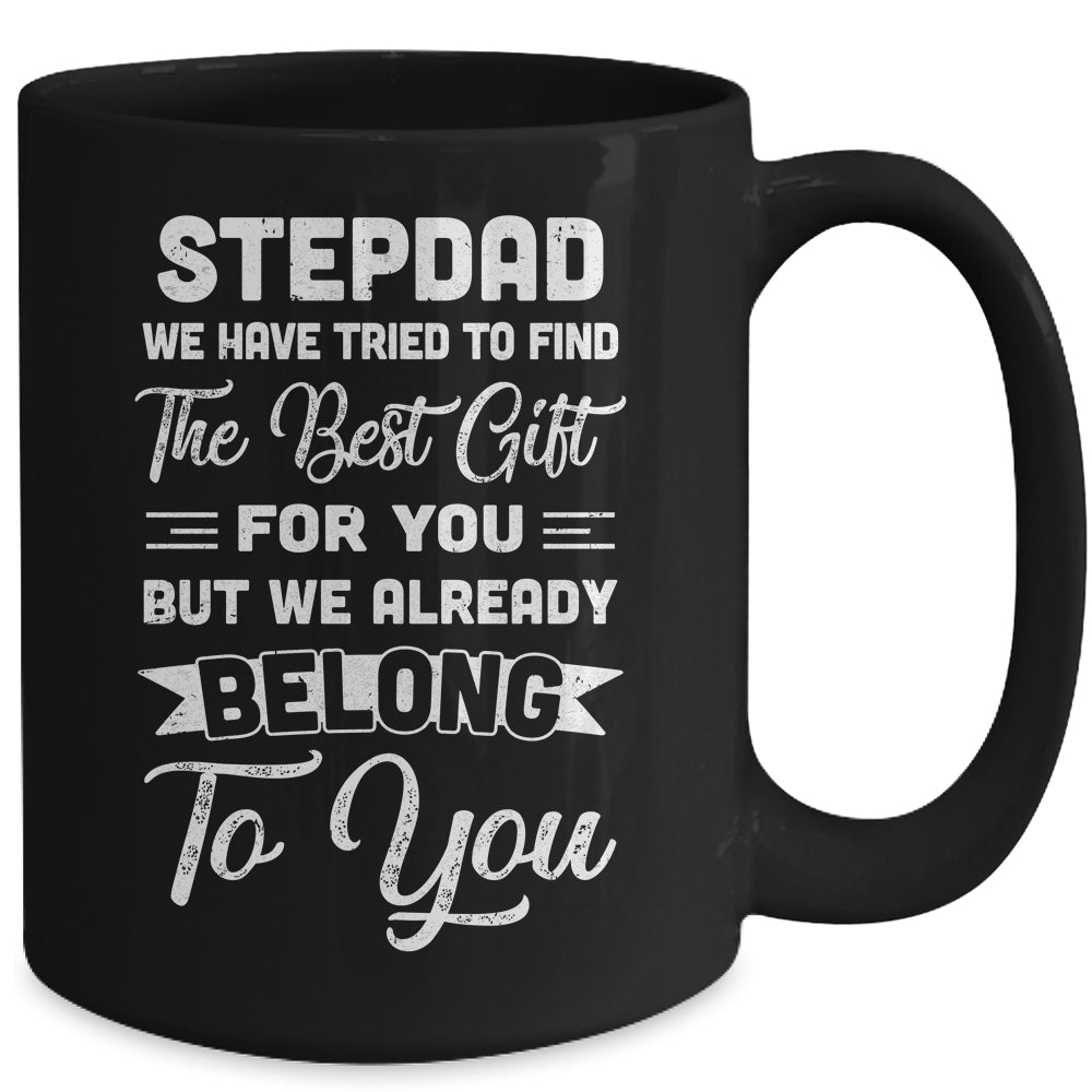 Fathers Day Stepdad From Daughter Son Wife Mug | siriusteestore