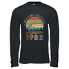 February 1982 Vintage 40 Years Old Retro 40th Birthday Shirt & Hoodie | siriusteestore