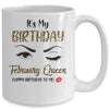 February Birthday Leopard It's My Birthday February Queen Mug | siriusteestore