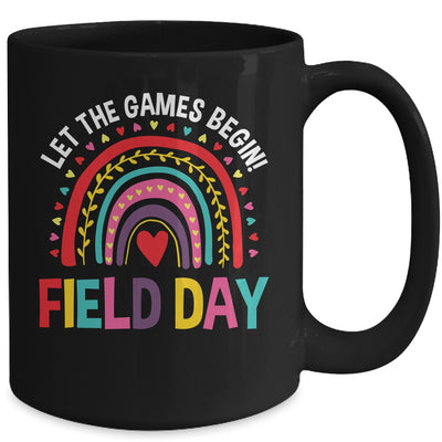 Field Day Let The Games Begin Colors Rainbow Girls Teachers Mug | siriusteestore