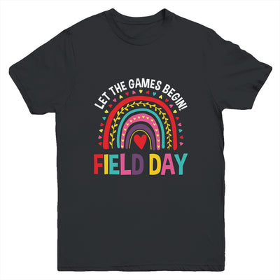 Field Day Let The Games Begin Colors Rainbow Girls Teachers Youth Shirt | siriusteestore