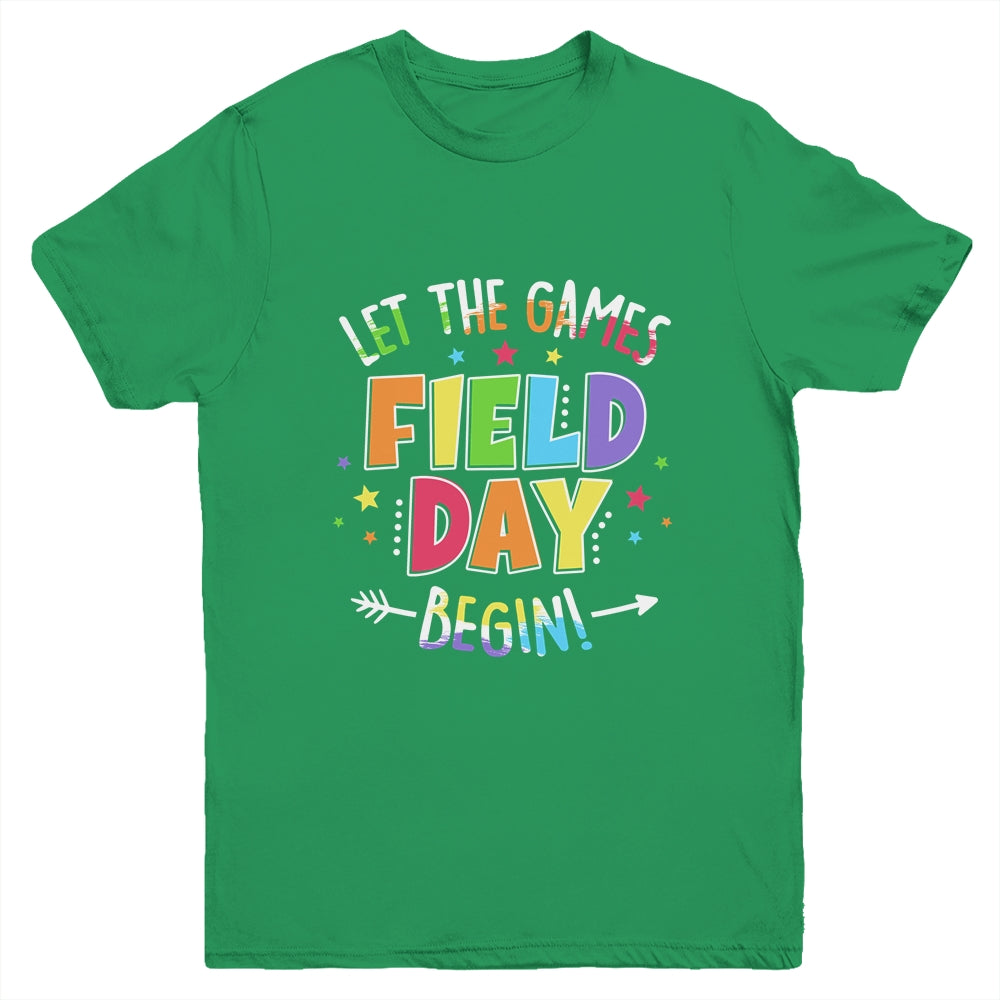 Field Day Let The Games Begin Kids Boys Girls Youth Shirt | siriusteestore