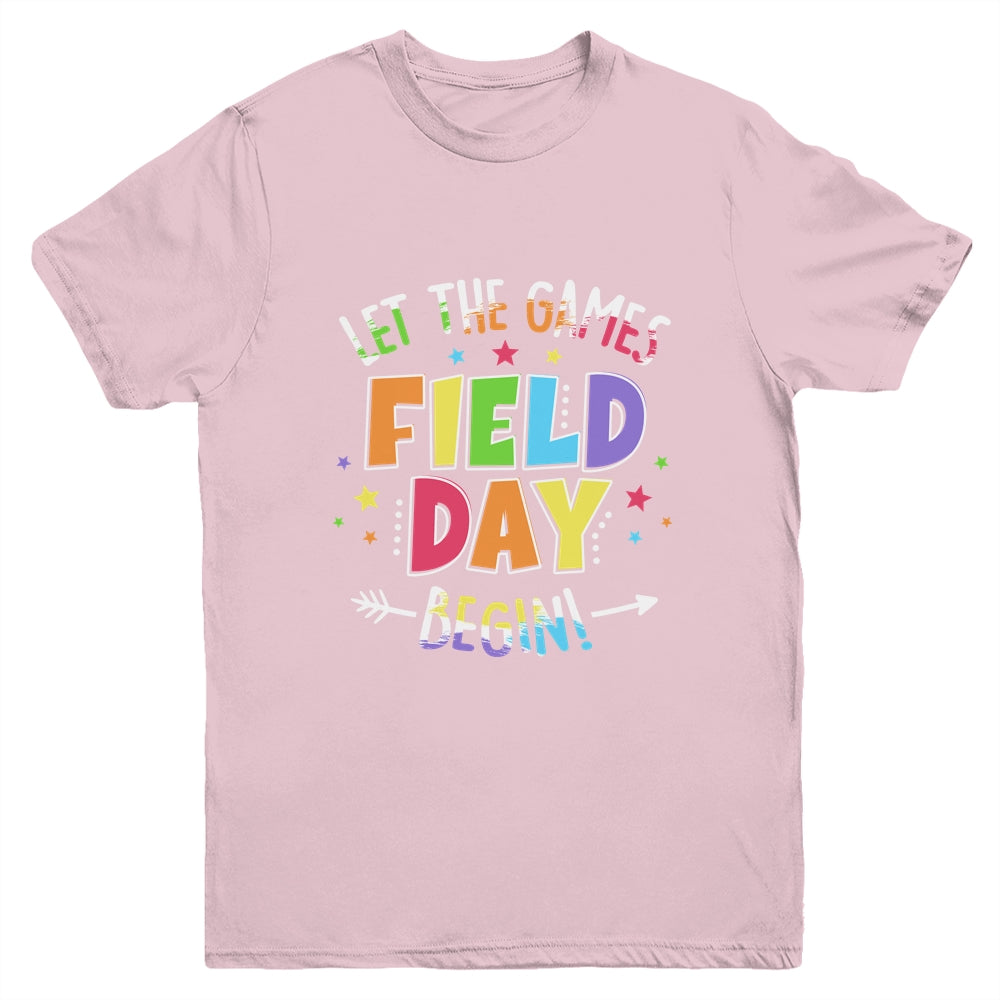 Field Day Let The Games Begin Kids Boys Girls Youth Shirt | siriusteestore
