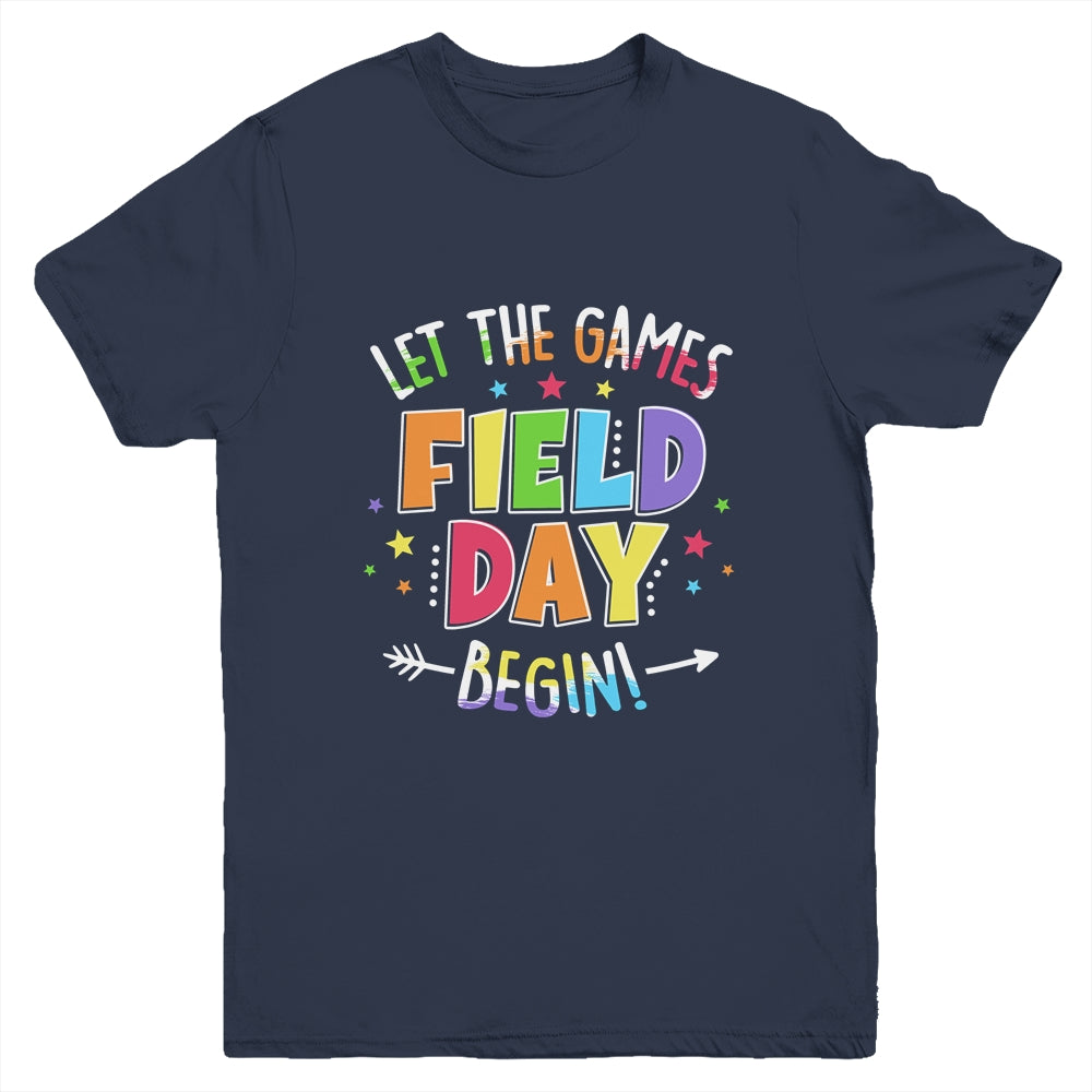 Field Day Let The Games Begin Kids Boys Girls Youth Shirt | siriusteestore