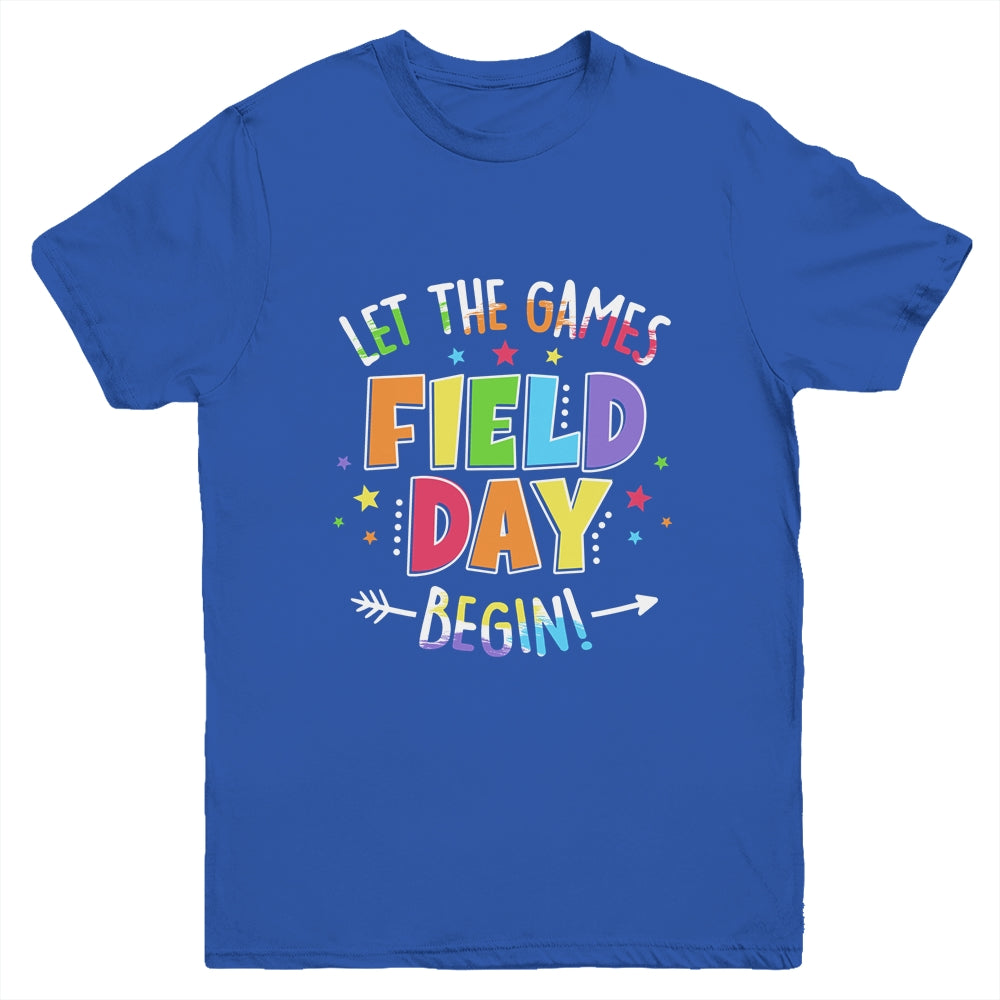 Field Day Let The Games Begin Kids Boys Girls Youth Shirt | siriusteestore