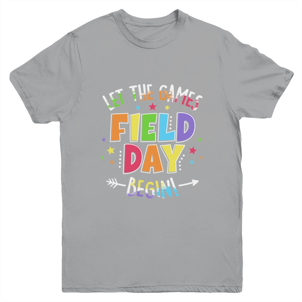 Field Day Let The Games Begin Kids Boys Girls Youth Shirt | siriusteestore