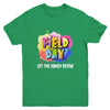 Field Day School Rainbow Color Splash Let The Games Begin Youth Shirt | siriusteestore