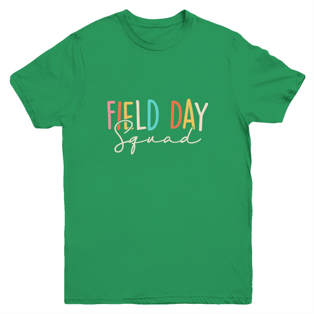 Field Day Squad Cool Student Teacher Last Day Of School Youth Shirt | siriusteestore