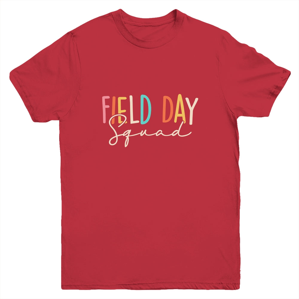 Field Day Squad Cool Student Teacher Last Day Of School Youth Shirt | siriusteestore