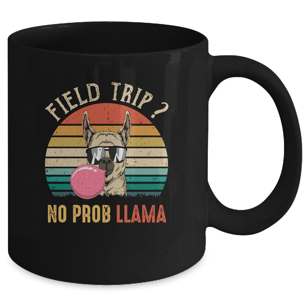 Field Trip No Prob Llama Fun Field Day Teachers And Students Mug | siriusteestore