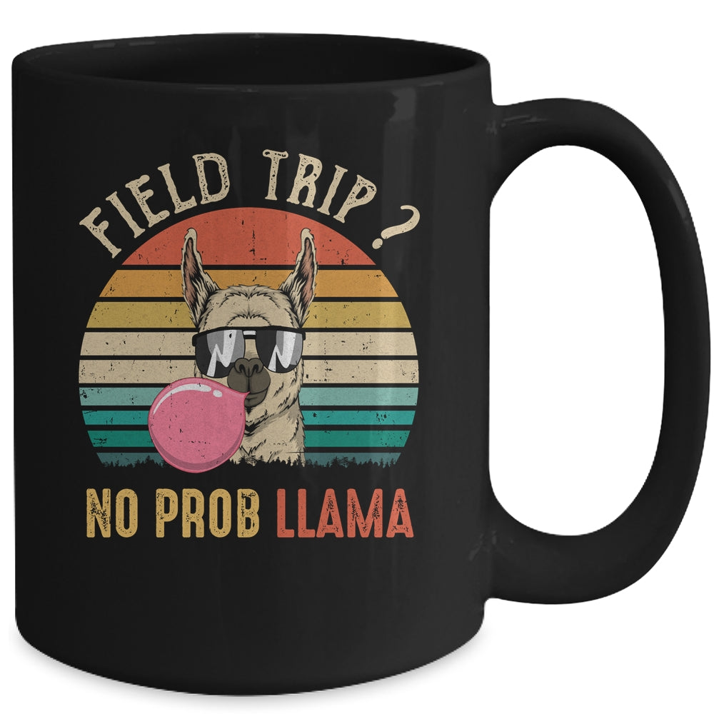 Field Trip No Prob Llama Fun Field Day Teachers And Students Mug | siriusteestore