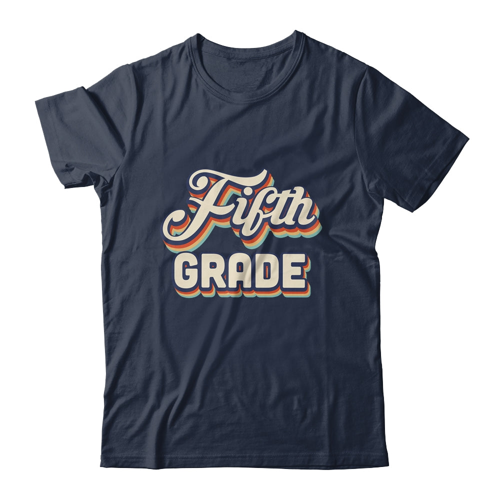 Fifth Grade Teacher Retro Vintage 5th Grade Teacher Team Shirt & Hoodie | siriusteestore