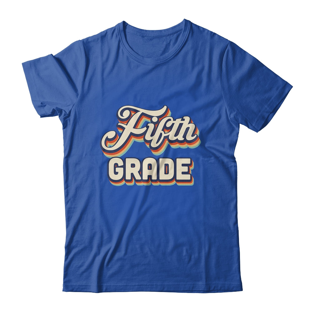 Fifth Grade Teacher Retro Vintage 5th Grade Teacher Team Shirt & Hoodie | siriusteestore