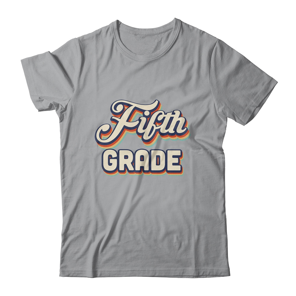 Fifth Grade Teacher Retro Vintage 5th Grade Teacher Team Shirt & Hoodie | siriusteestore