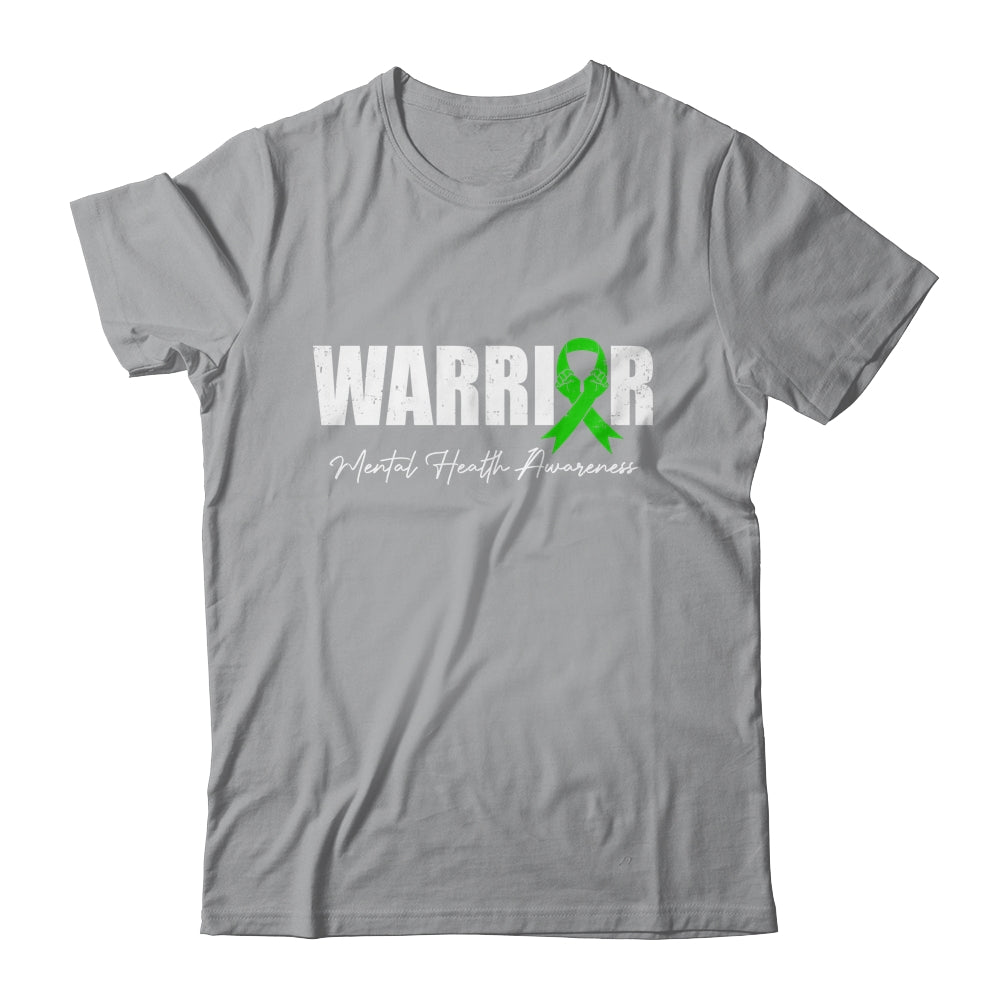 Fight the Stigma Mental Health Awareness Green Warrior Shirt & Hoodie | siriusteestore