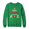 First Christmas With My Hot New Boyfriend Funny Couple Gift Shirt & Sweatshirt | siriusteestore