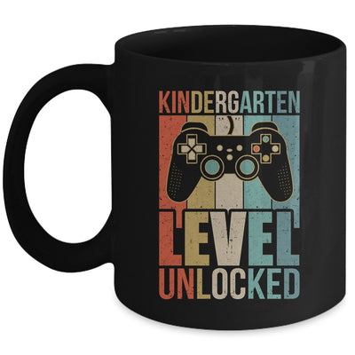First Day Of Kindergarten Level Unlocked Back To School Kids  Mug | siriusteestore
