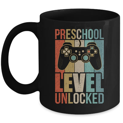 First Day Of Preschool Level Unlocked Back To School Kids  Mug | siriusteestore