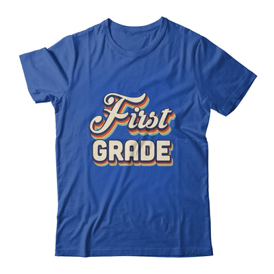 First Grade Teacher Retro Vintage 1st Grade Teacher Team Shirt & Hoodie | siriusteestore