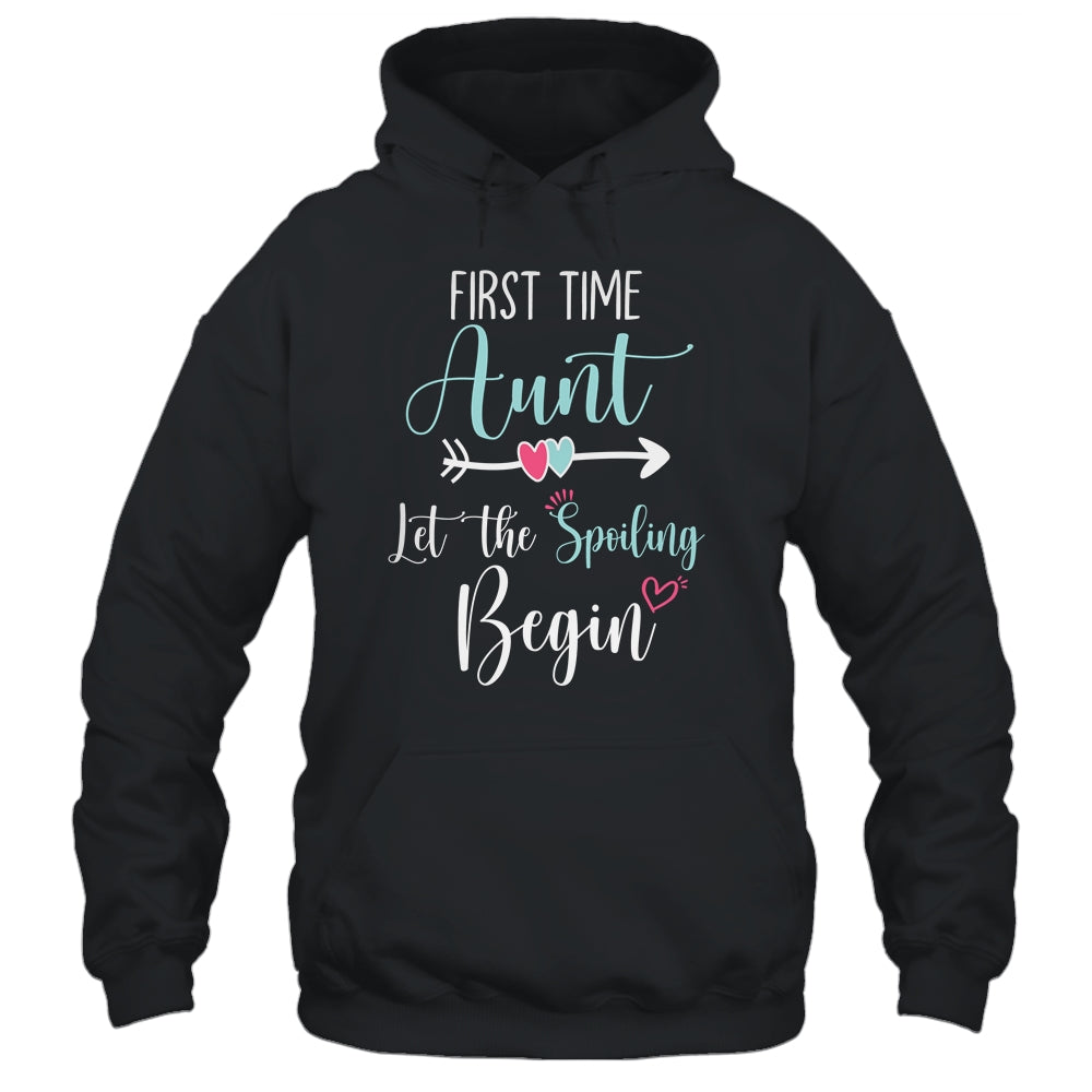 First Time Aunt Let the Spoiling Begin New 1st Time Shirt & Tank Top | siriusteestore