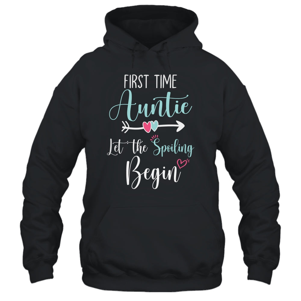 First Time Auntie Let the Spoiling Begin New 1st Time Shirt & Tank Top | siriusteestore