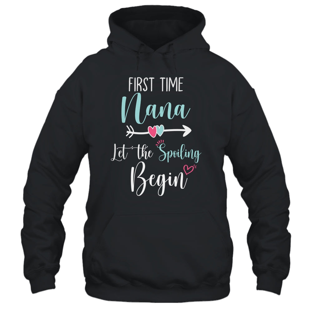 First Time Nana Let the Spoiling Begin New 1st Time Shirt & Tank Top | siriusteestore