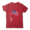 Fishing American Flag Fisherman Patriotic Day 4th Of July Shirt & Hoodie | siriusteestore