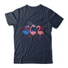 Flamingo 4th Of July American Flag Flamingo Independence Shirt & Tank Top | siriusteestore