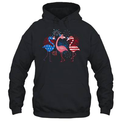 Flamingo 4th Of July American Flag Flamingo Independence Shirt & Tank Top | siriusteestore