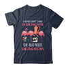 Flamingo A Woman Can Not Survive On Quilting Alone Shirt & Tank Top | siriusteestore