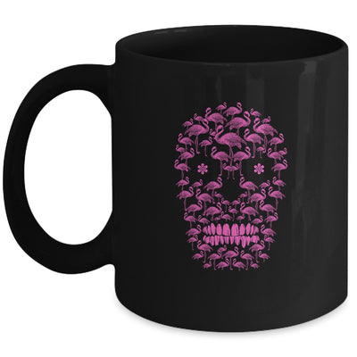 Flamingo Skulls Funny Flamingo Lover Halloween Costume Gifts Mug | siriusteestore