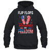 Flip Flop Fireworks And Freedom Independence Day July of 4th Shirt & Tank Top | siriusteestore