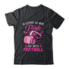 Football In October We Wear Pink Breast Cancer Awareness Shirt & Hoodie | siriusteestore